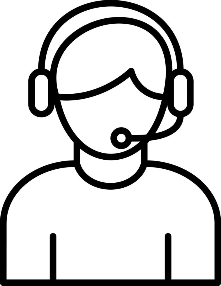 Customer Service Icon Style vector