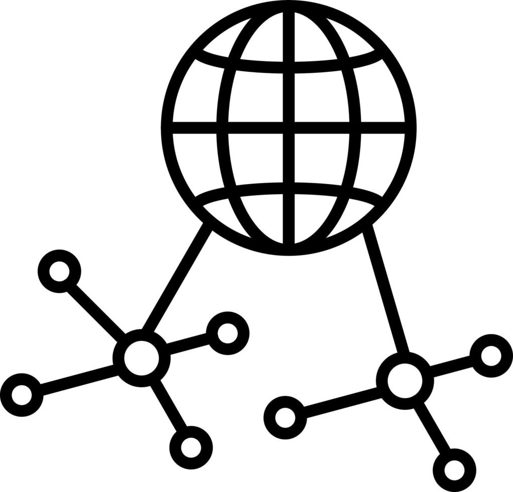 Network Icon Style vector