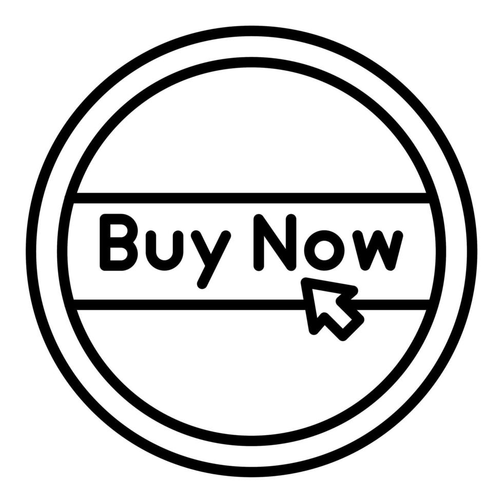 Buy Now Icon Style vector