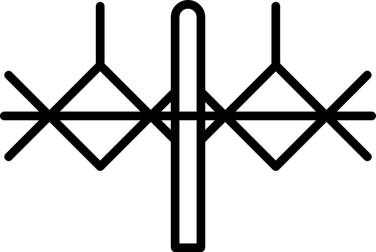 Umbrella Swift Icon Style vector