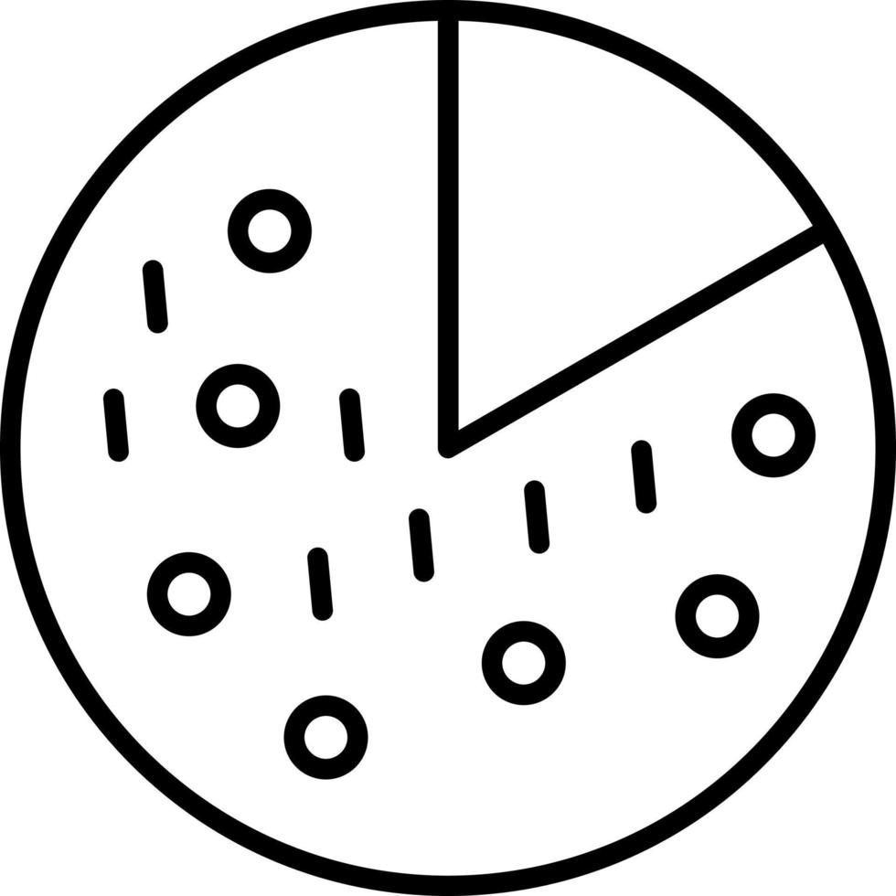 Pie Icon Style vector