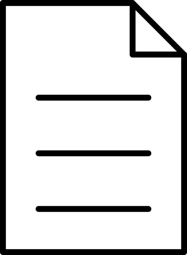 Sheet Icon Style vector