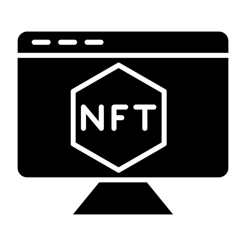 NFT Icon Style vector