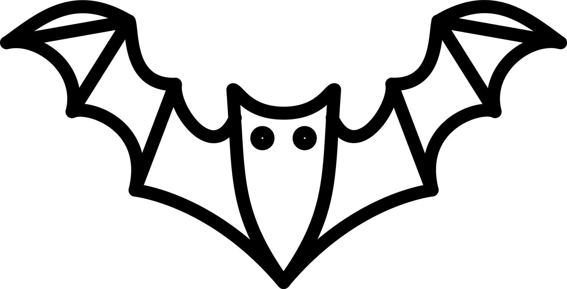 Bat Icon Style vector