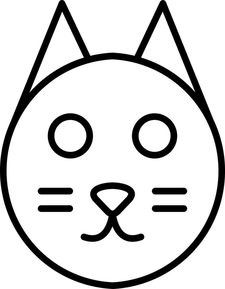 Cat Icon Style vector