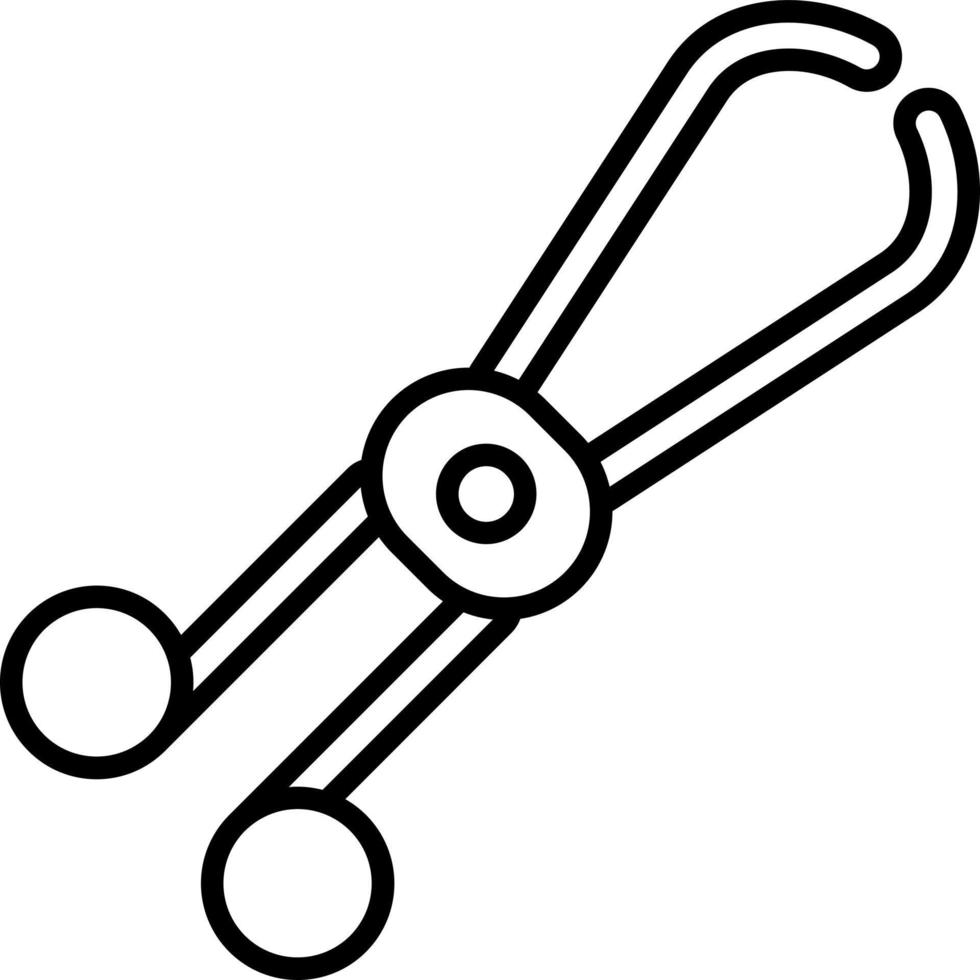 Forceps Icon Style vector
