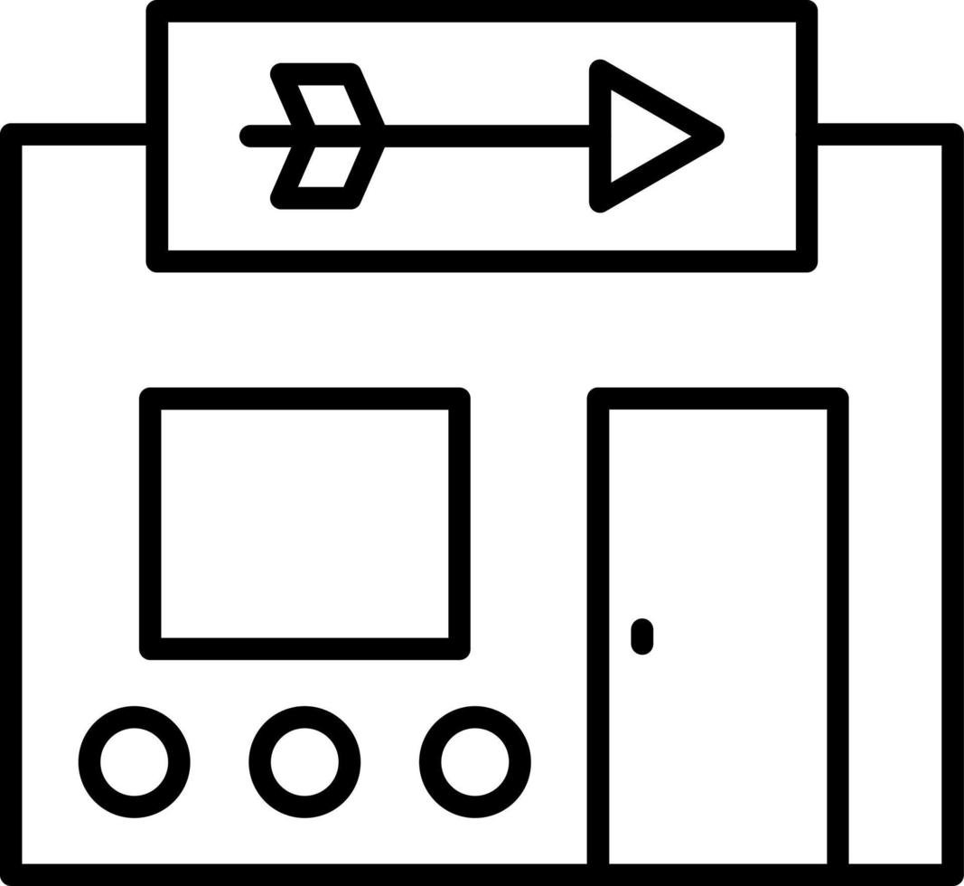 Shop Icon Style vector