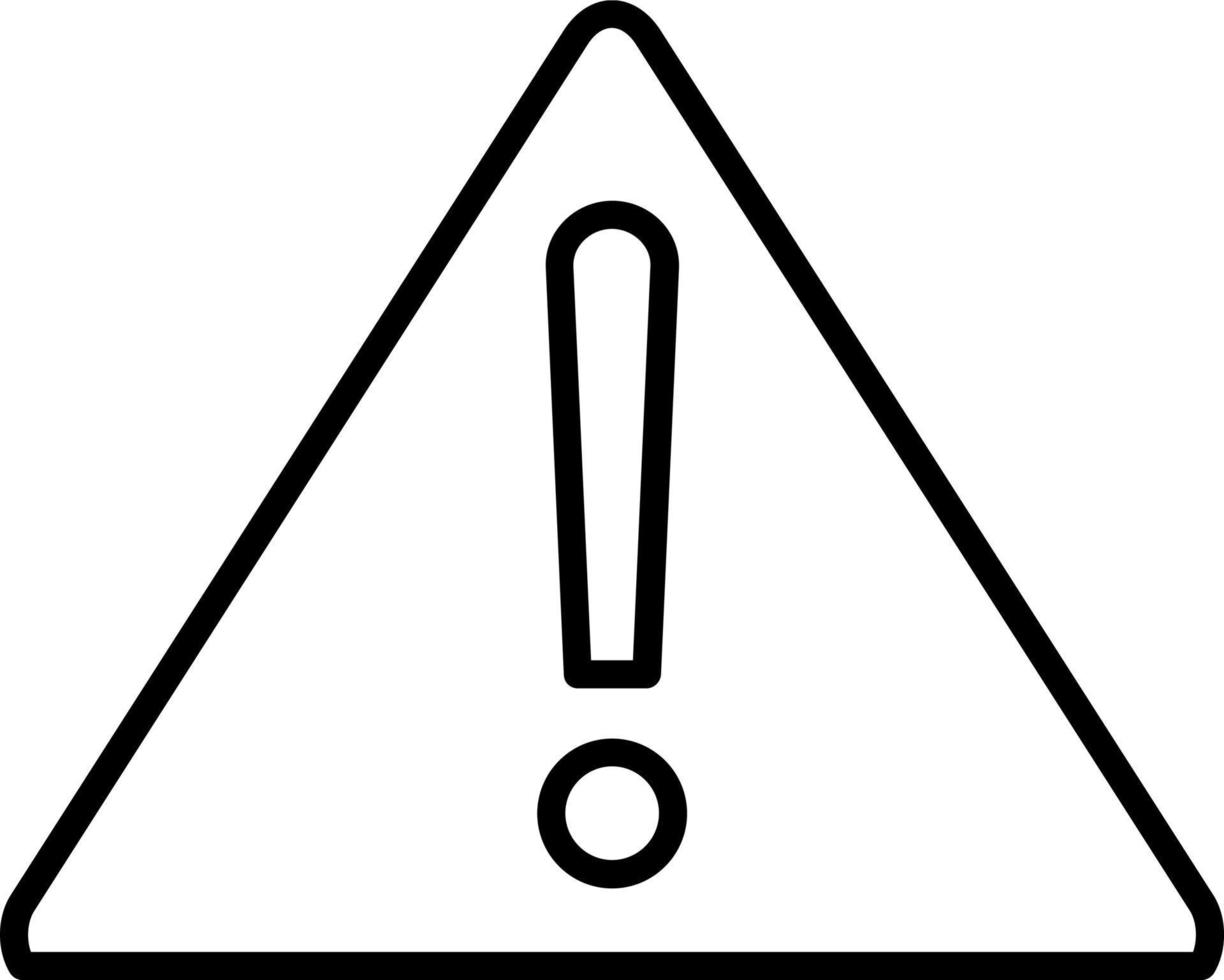 Warning Icon Style vector