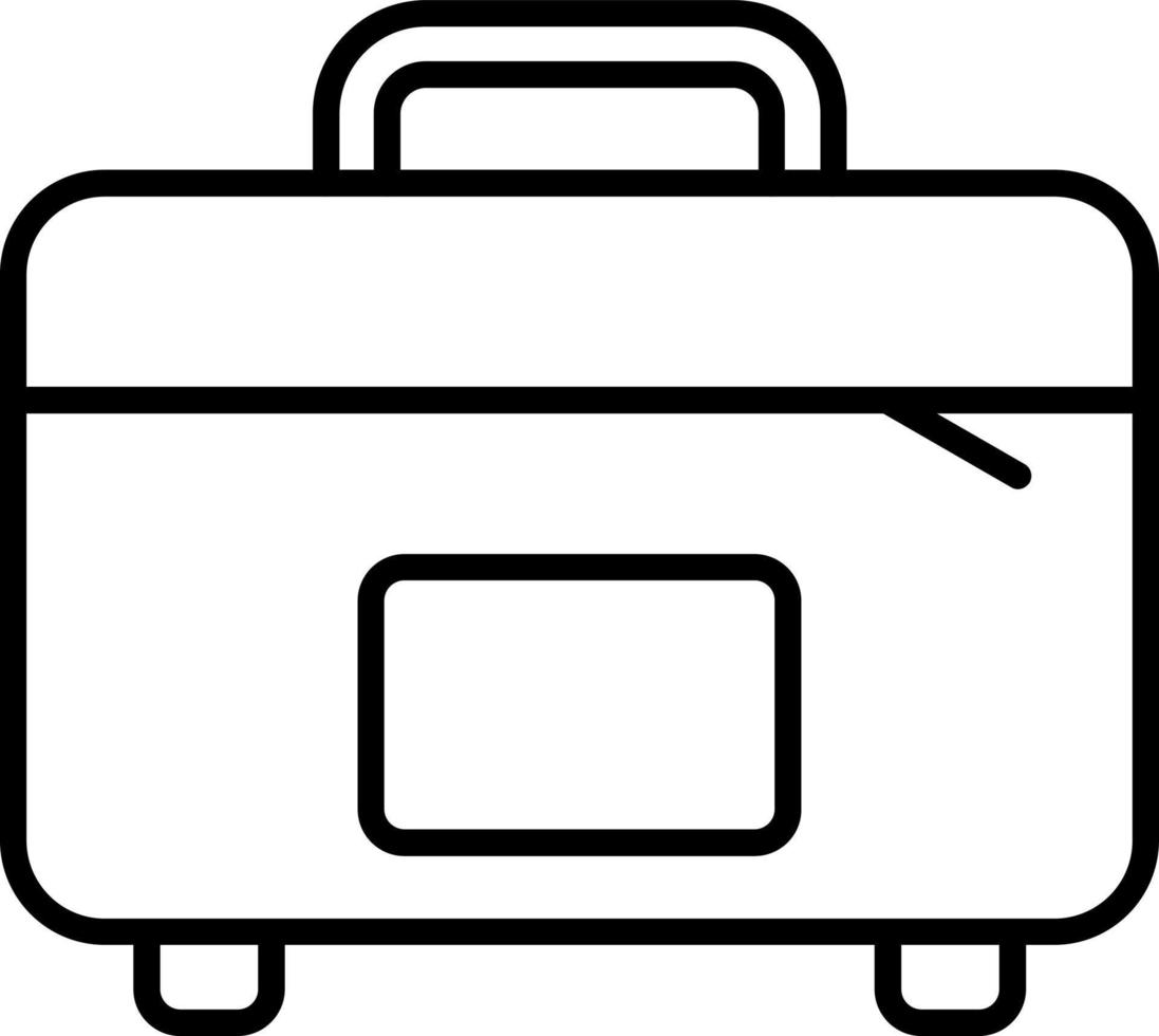 Carrying Case Icon Style vector