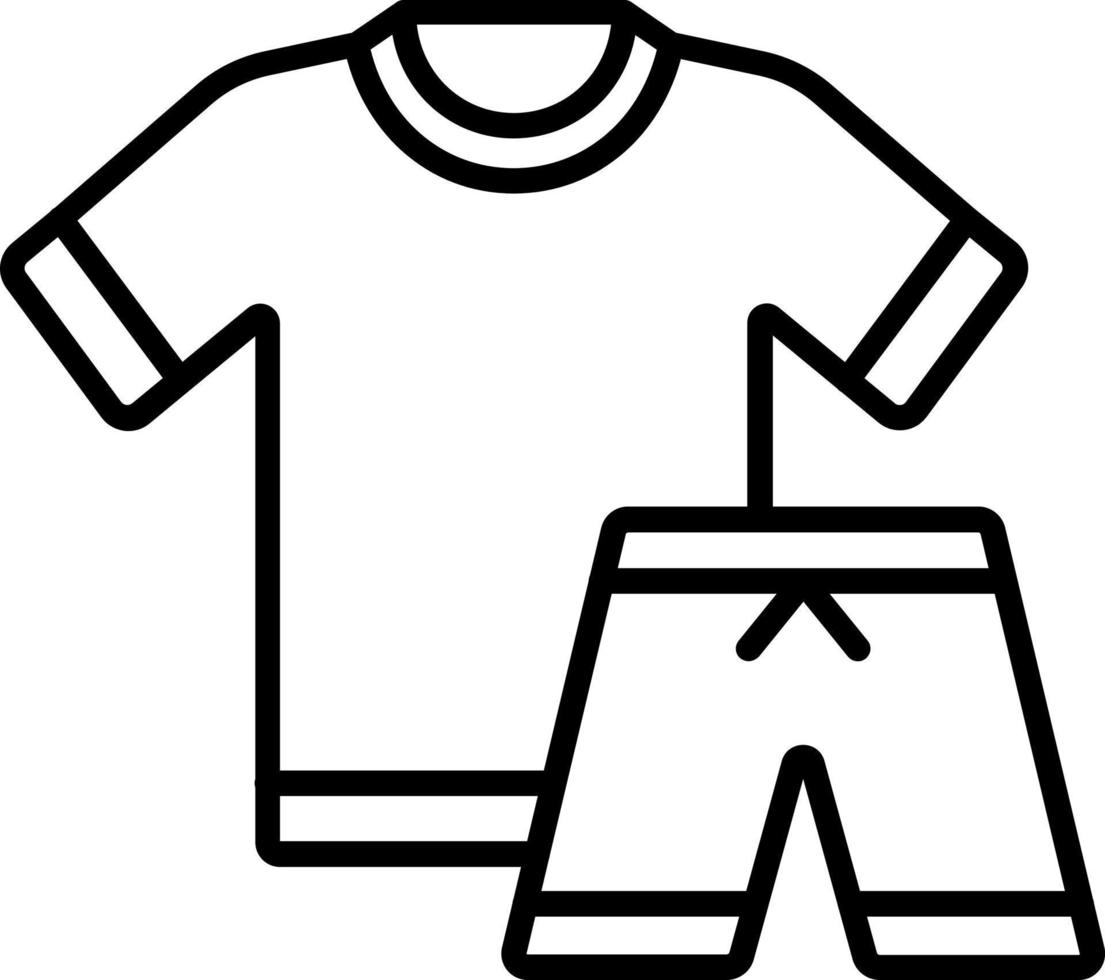 uniforme icono estilo vector