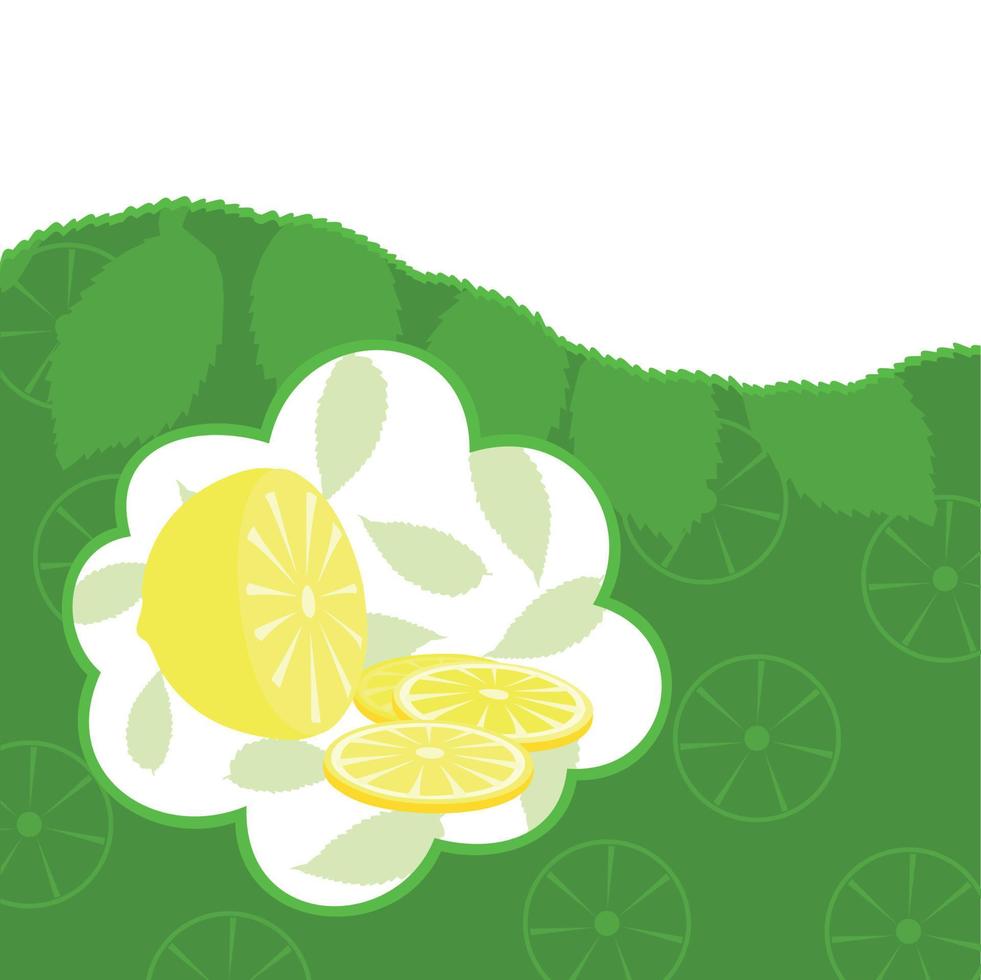 limón en Tres color variaciones. un vector ilustración