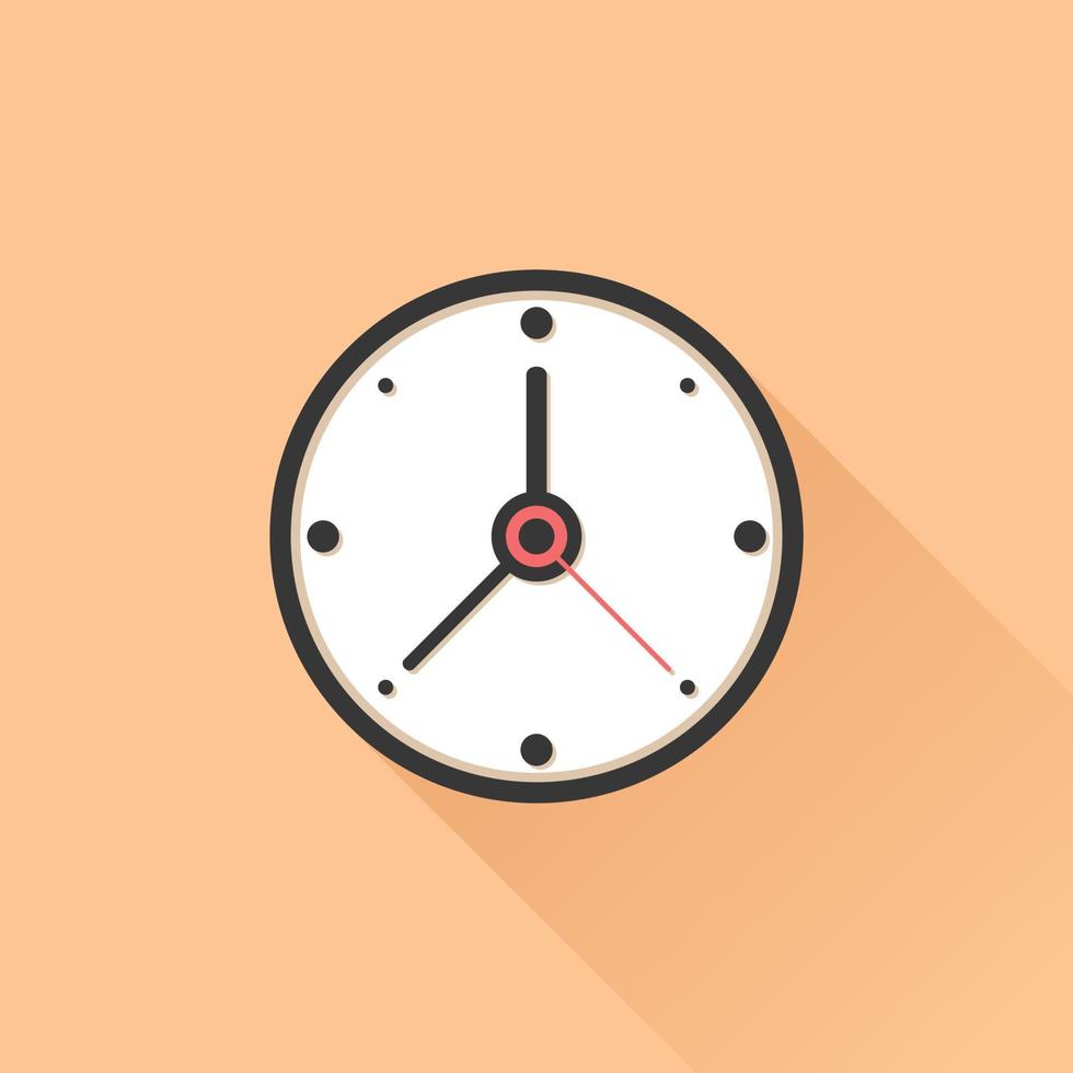 Dial of hours with curve arrows vector