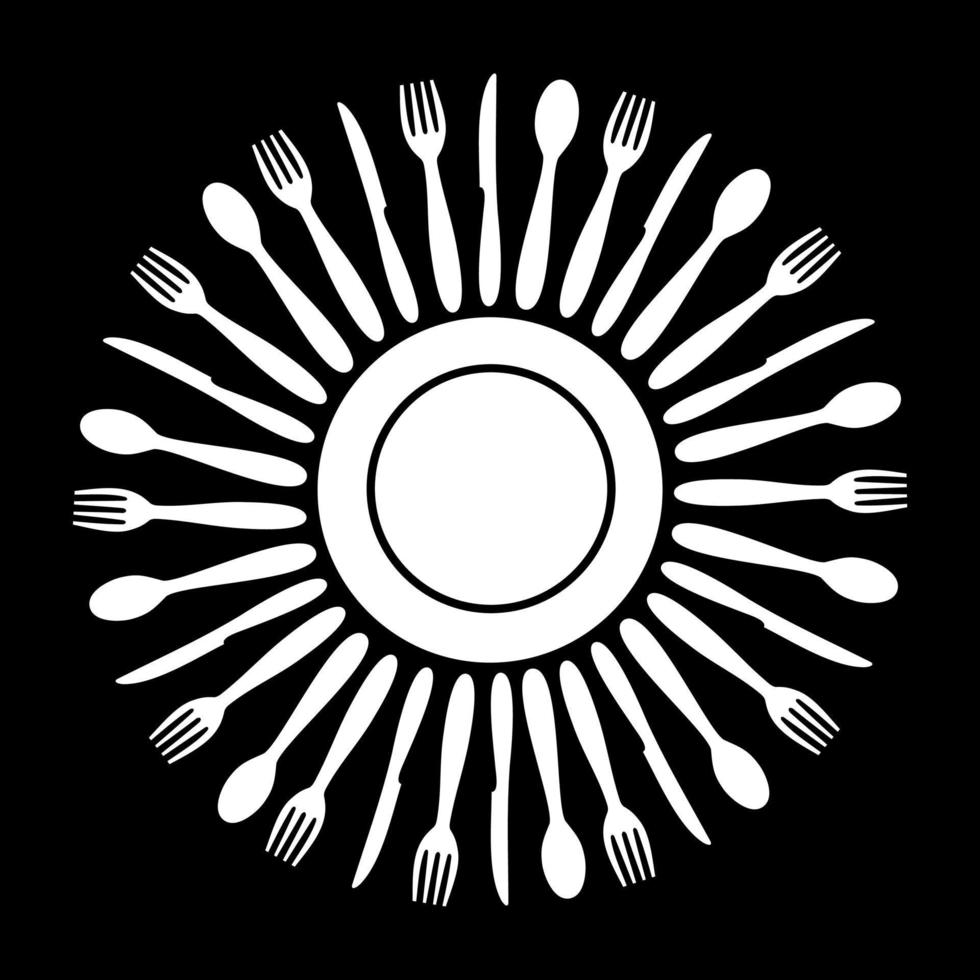 Framework for the cafe menu. A vector illustration