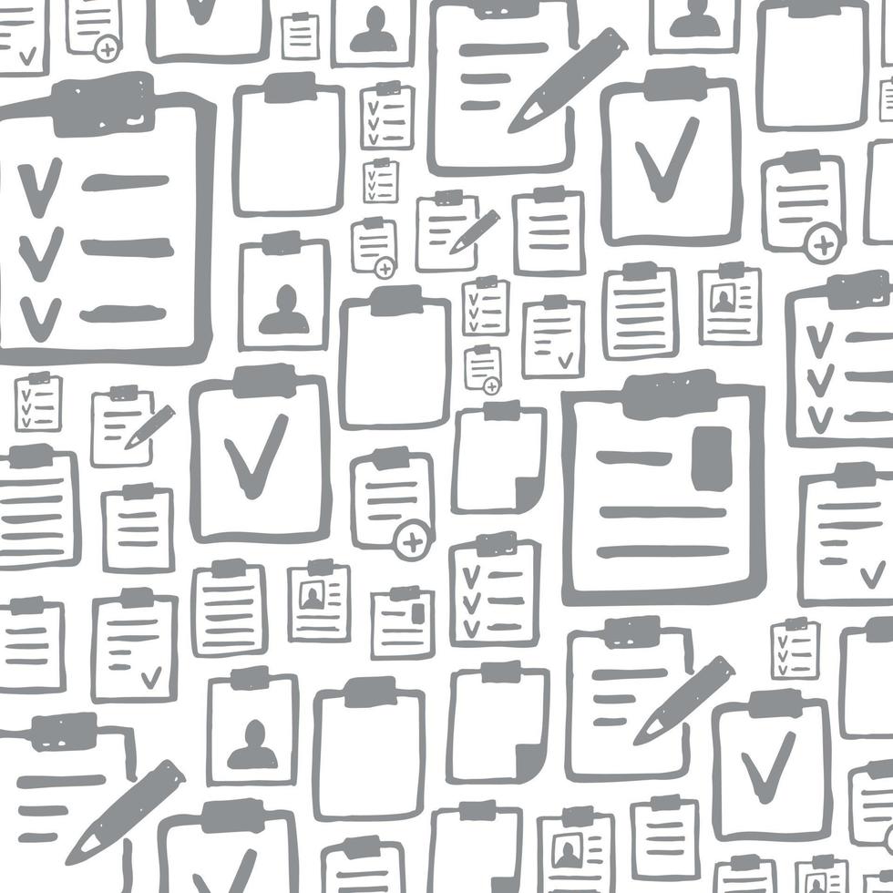 Grey background on a theme office. A vector illustration