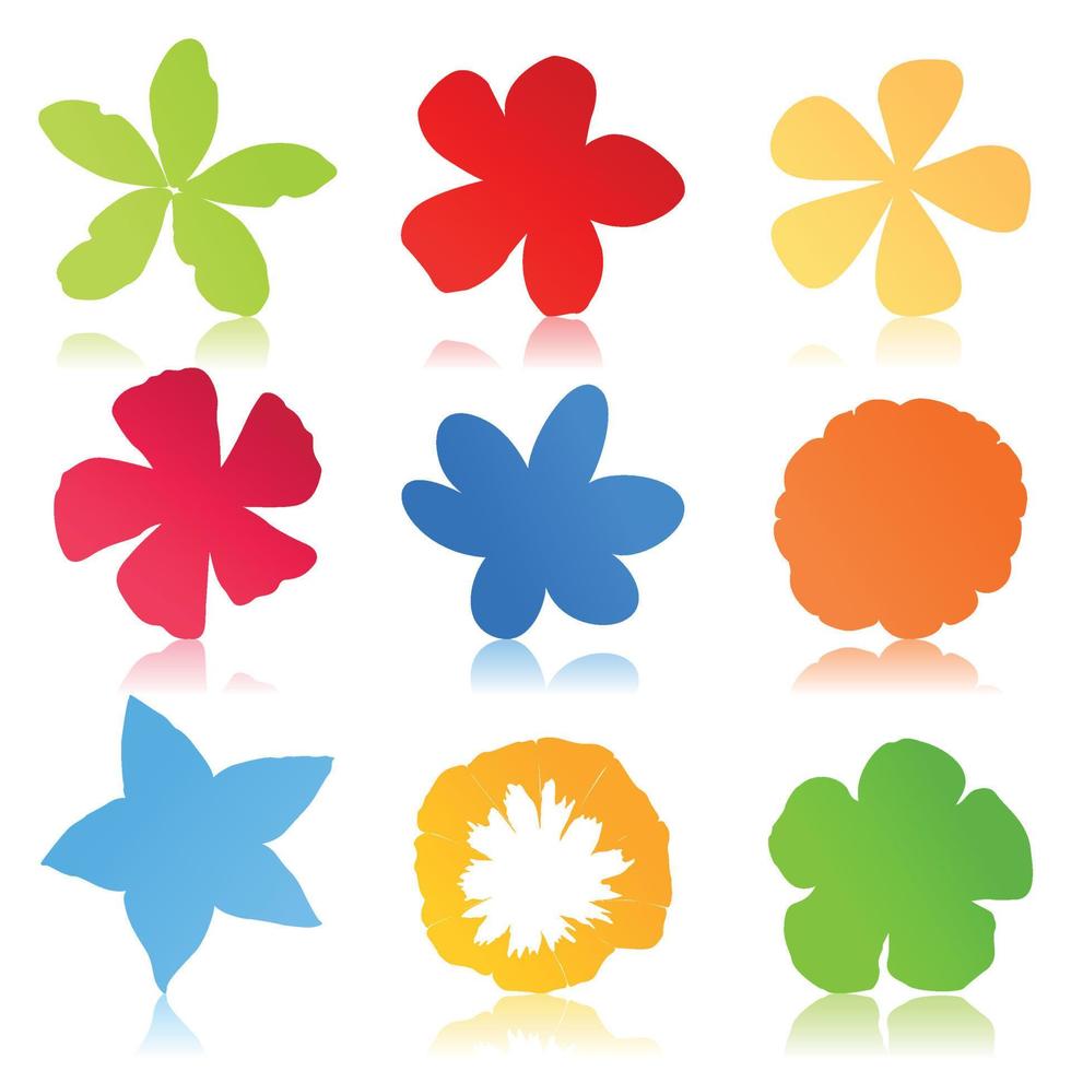 Background from plants and a flower. A vector illustration 20880951 ...