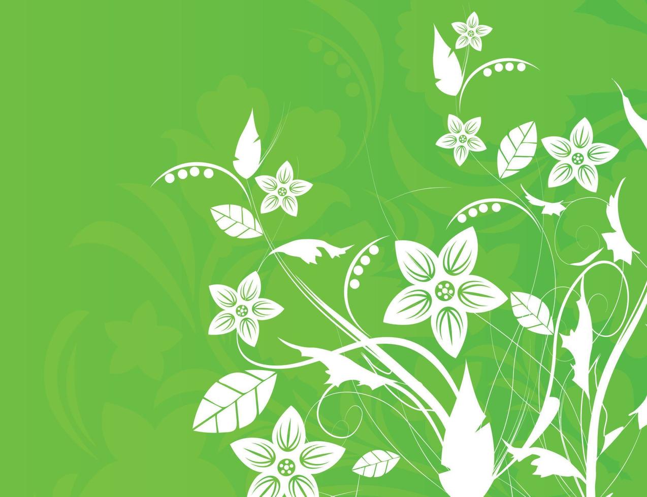 Illustration on the theme of nature vector
