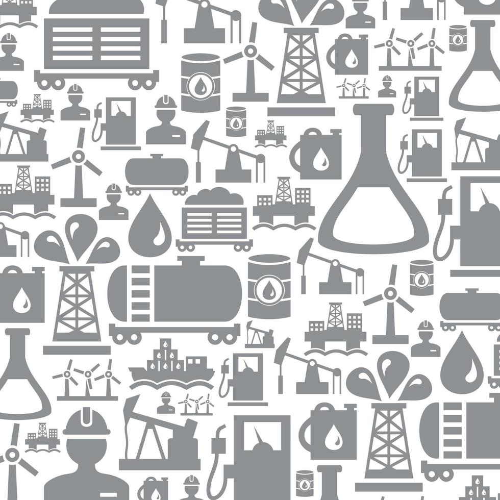 Background made of factories. A vector illustration