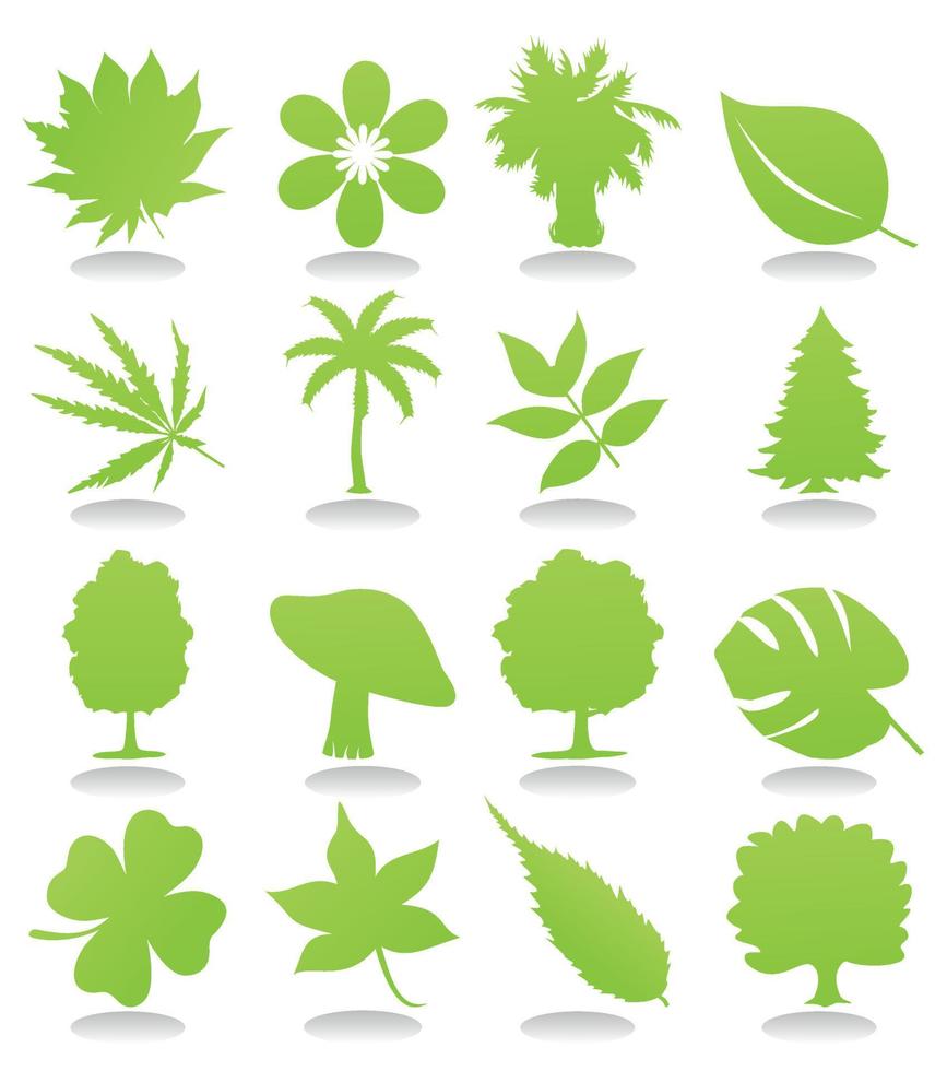 The price list for sale in the form of leaf. A vector illustration