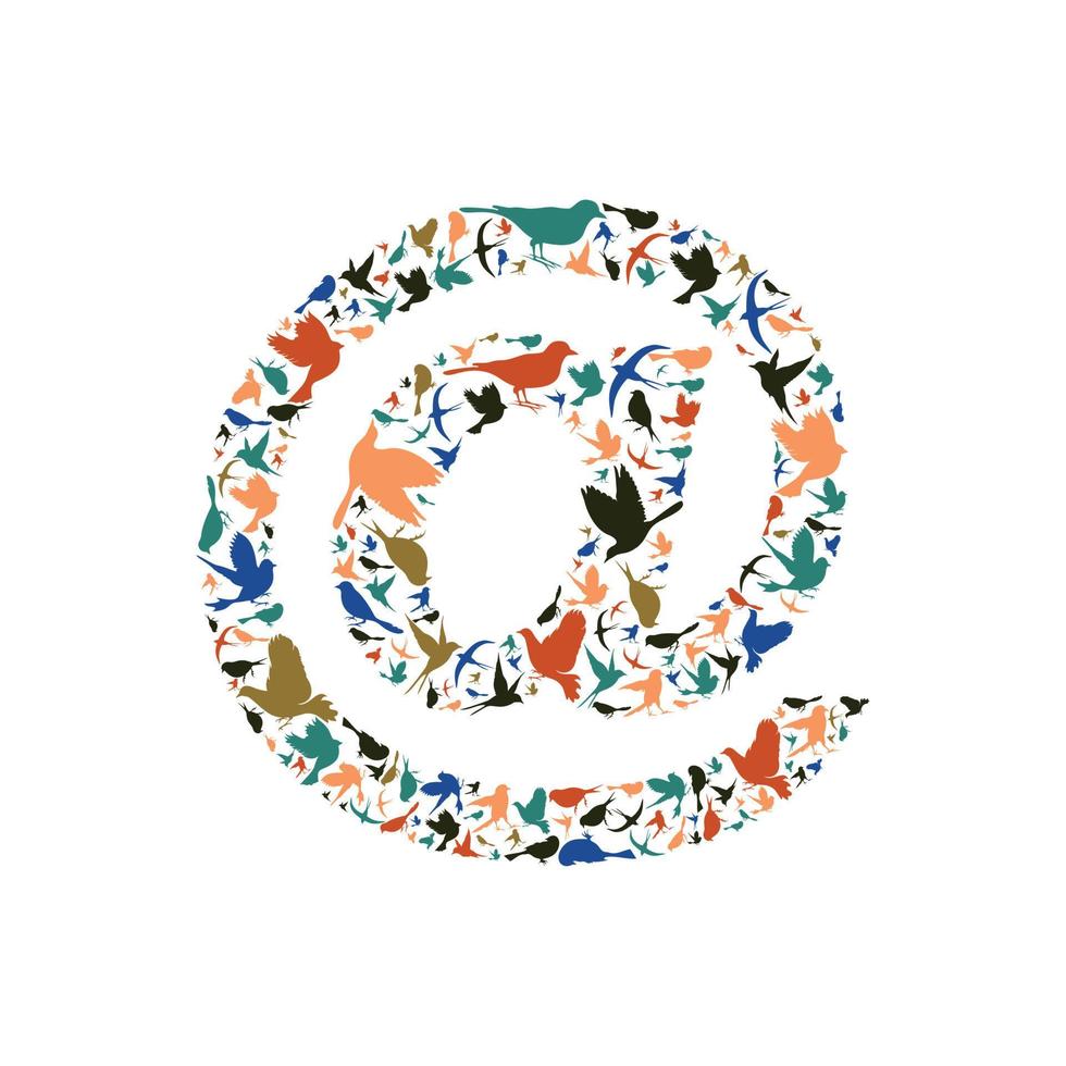 Abstraction on the office theme vector