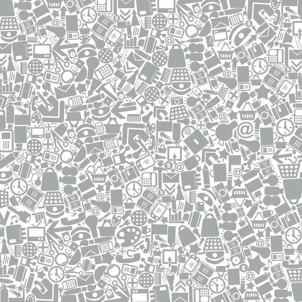 Grey background on a theme office. A vector illustration