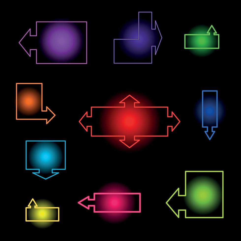 Set of an information drawing for design. A vector illustration