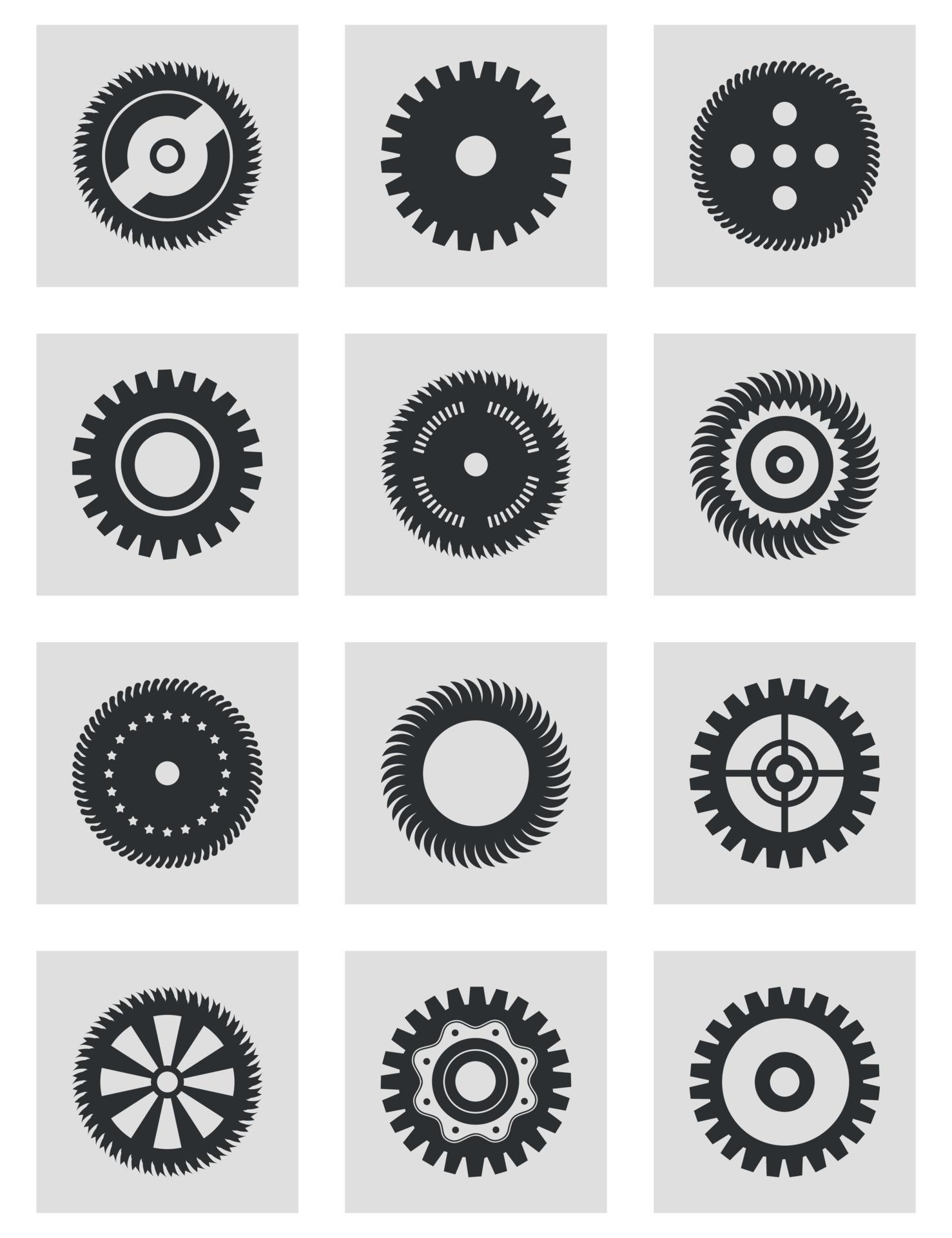 Gear wheel from tools. A vector illustration 20882019 Vector Art at