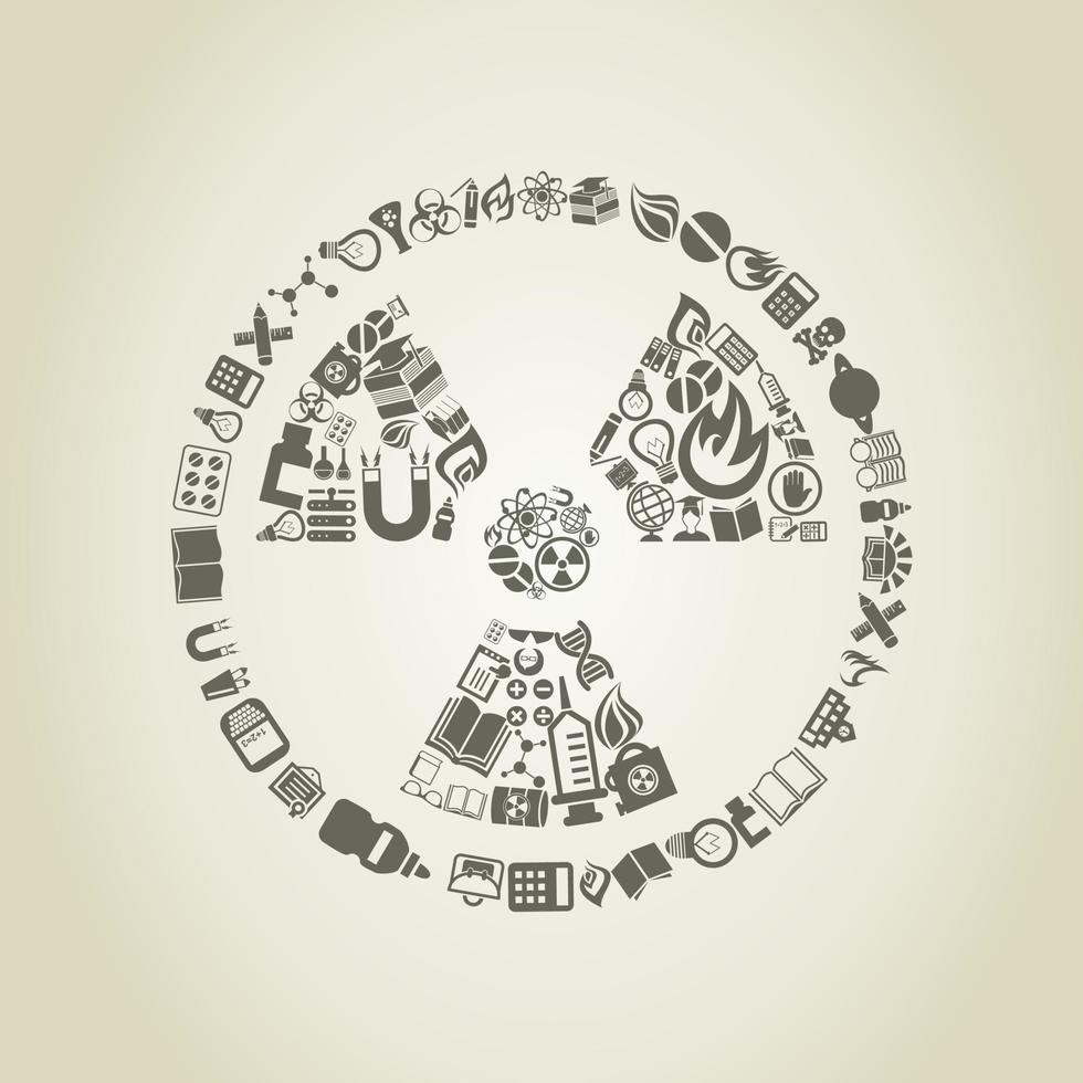Abstraction on the topic of science vector