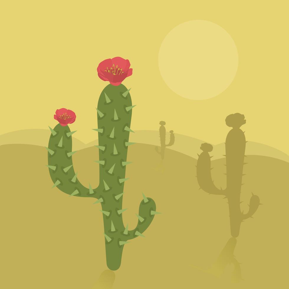 Illustration on the theme of nature vector