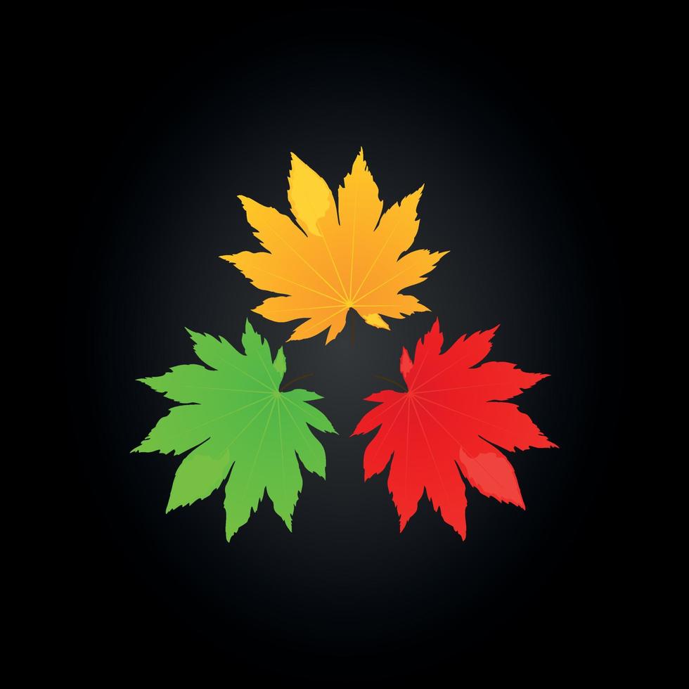 Abstraction on the theme of a plant vector