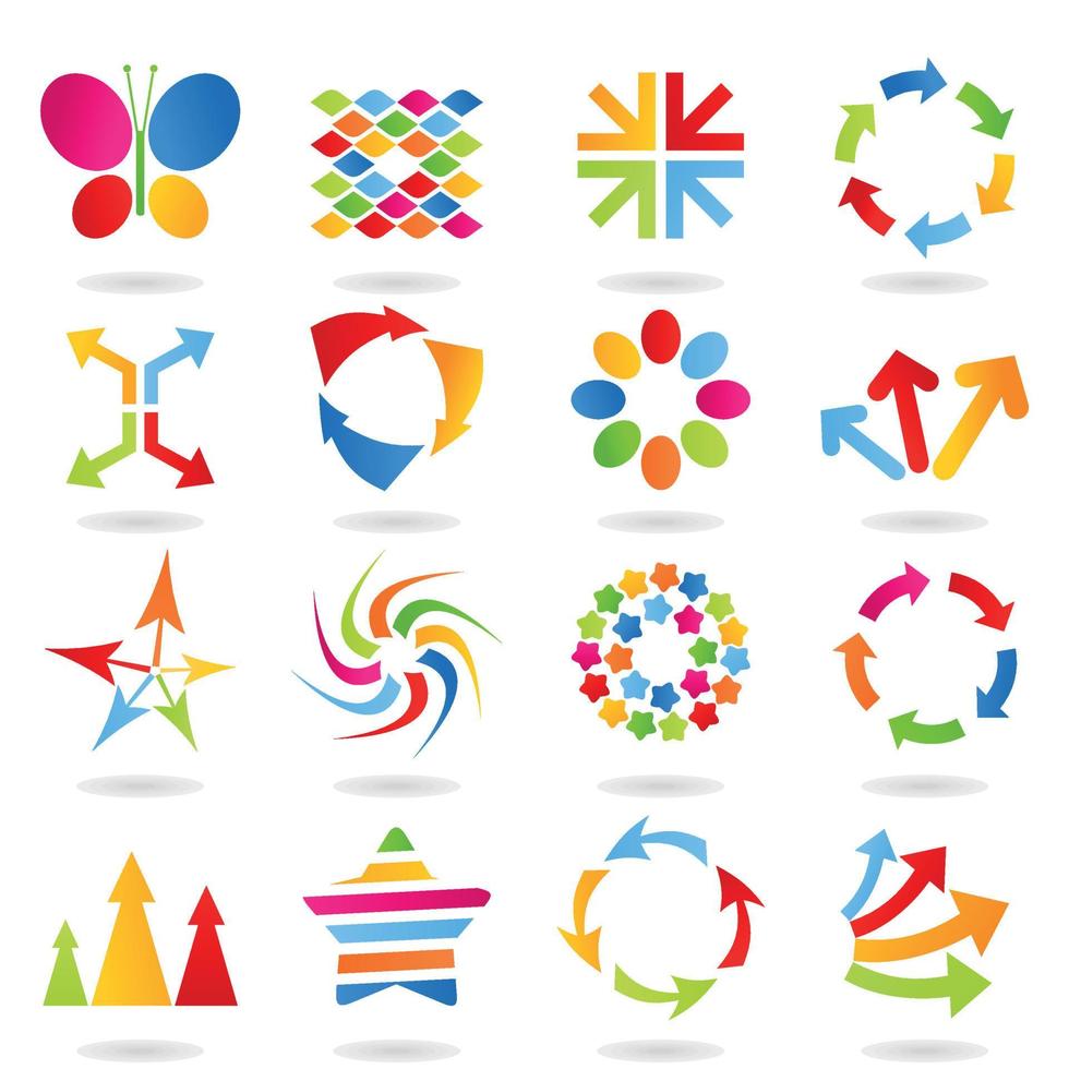 Collection of beautiful buttons for the Internet. A vector illustration