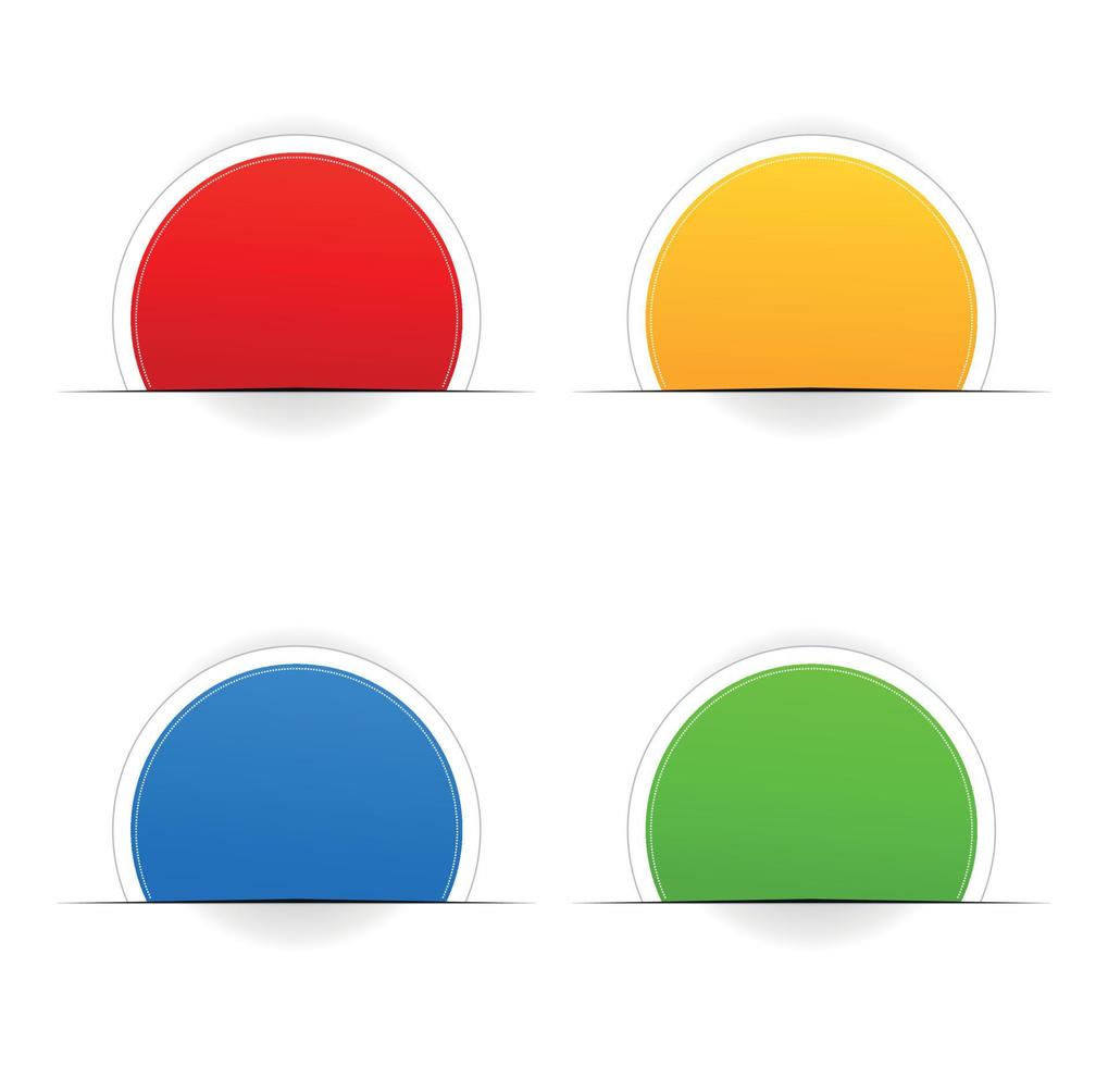 Collection of beautiful buttons for the Internet. A vector illustration