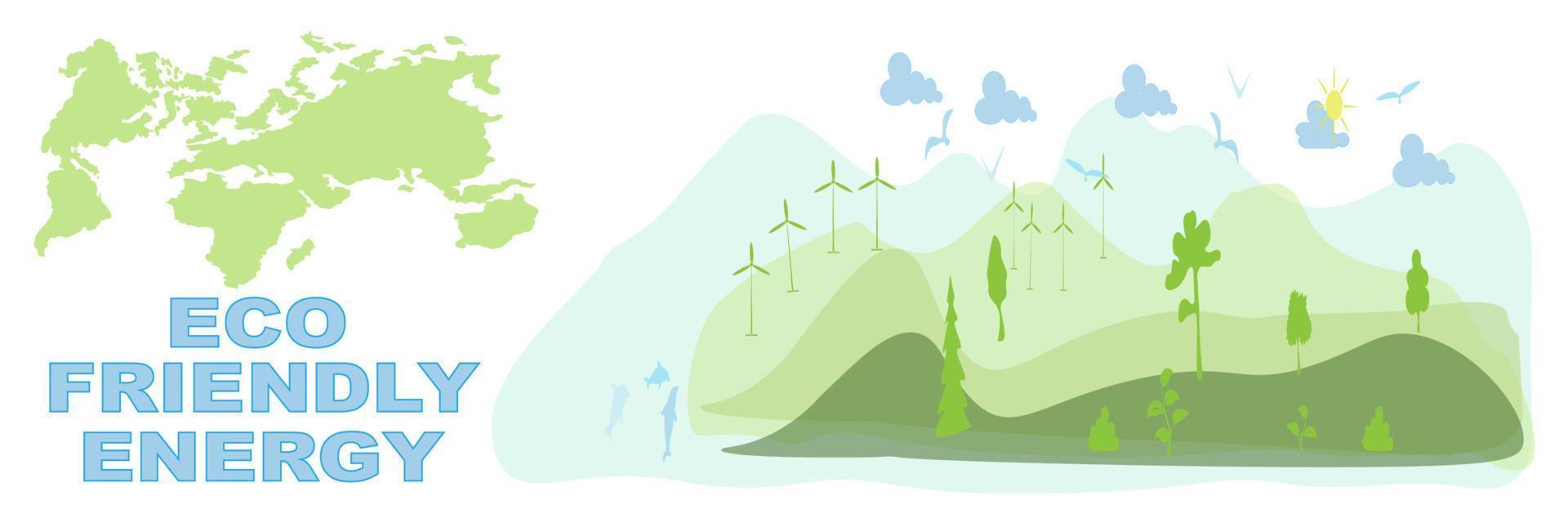 Eco friendly energy green Nature.Ecology organic symbol environmen Earth day.Eco friendly people hand.Environmental alternative energy. vector