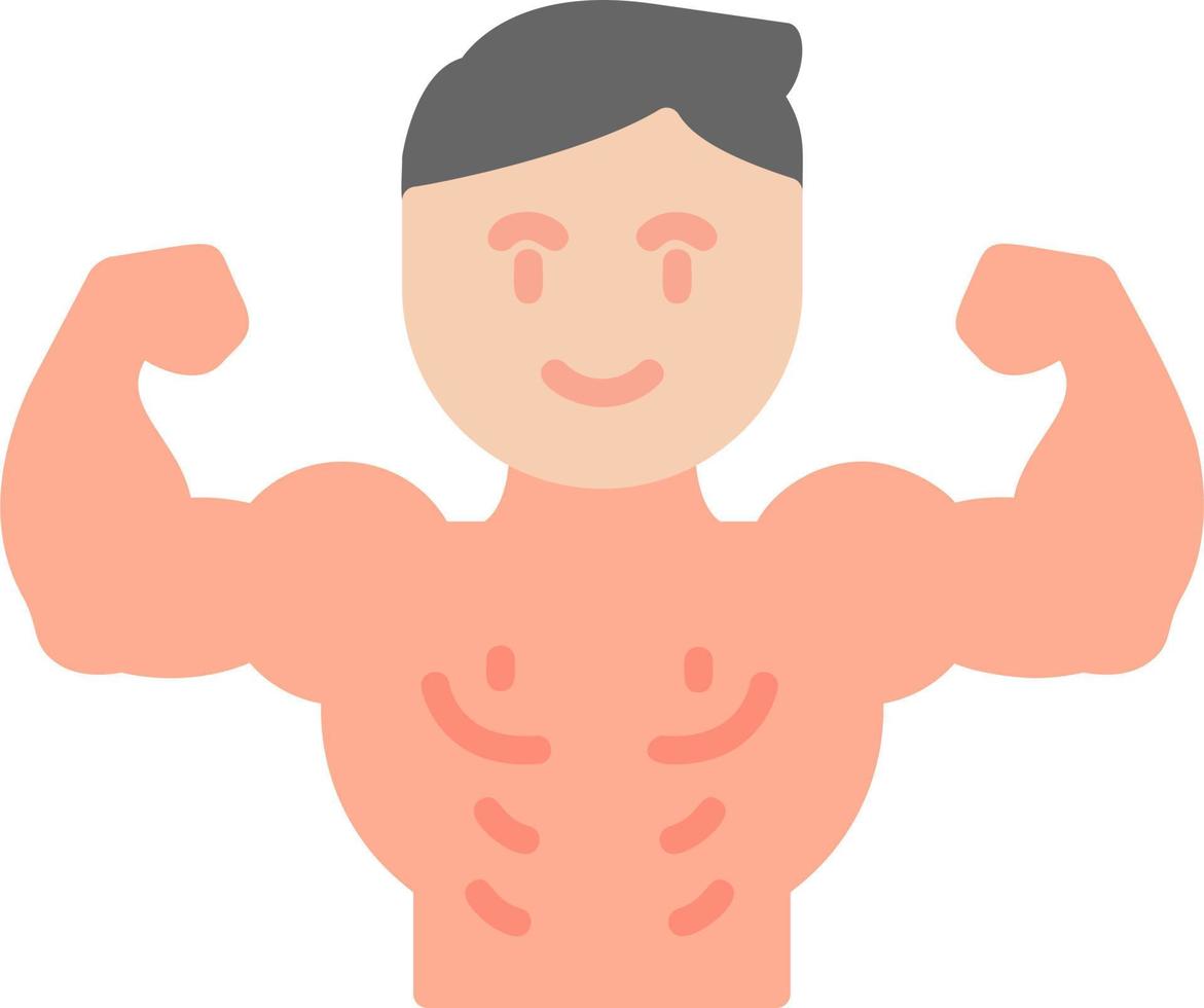 Bodybuilder Vector Icon