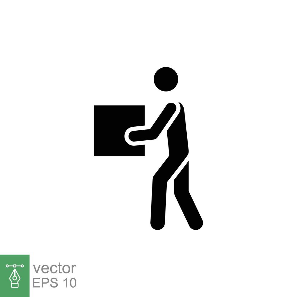 Lifting weights icon. Simple solid style for web template and app. Lift