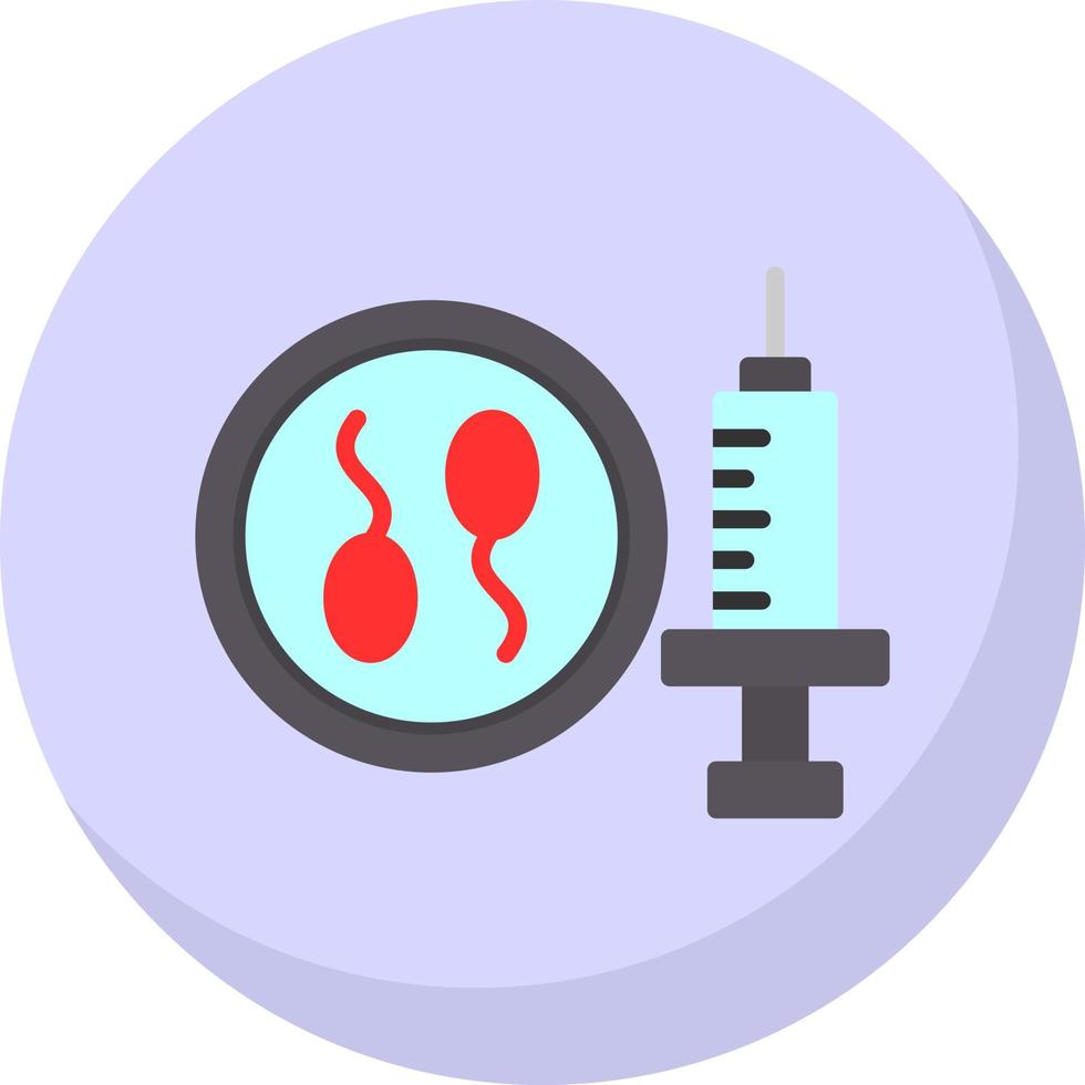 In Vitro Fertilization Vector Icon Design