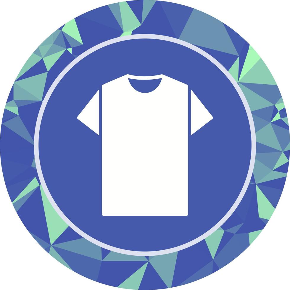 Plain T Shirt Unique Vector Icon