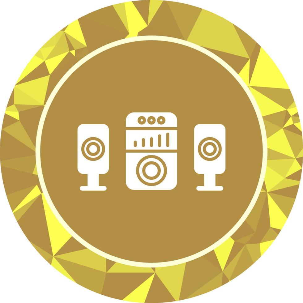 Sound System Unique Vector Icon