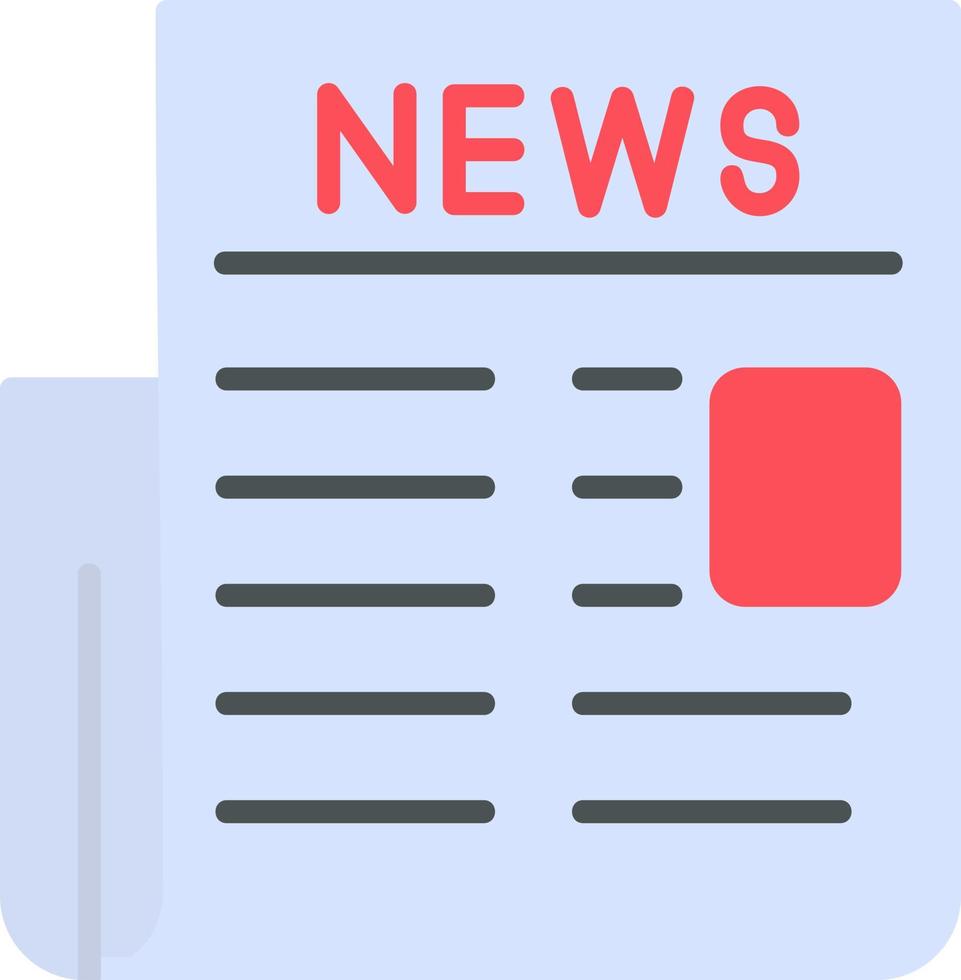 News Paper Vector Icon