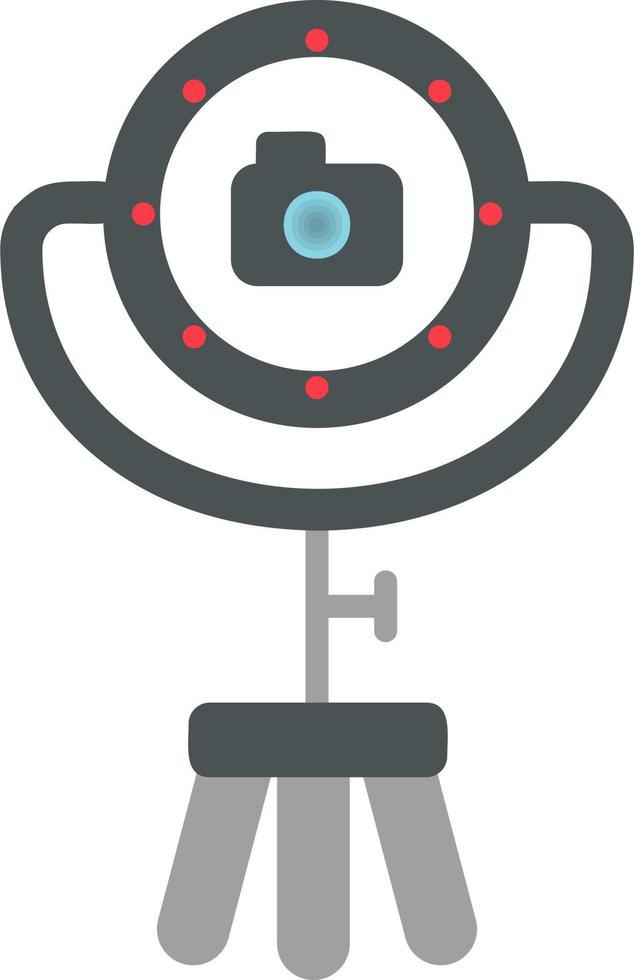Ring Light Vector Icon