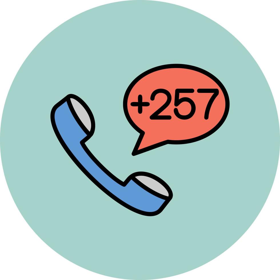 Burundi Dial code Vector Icon