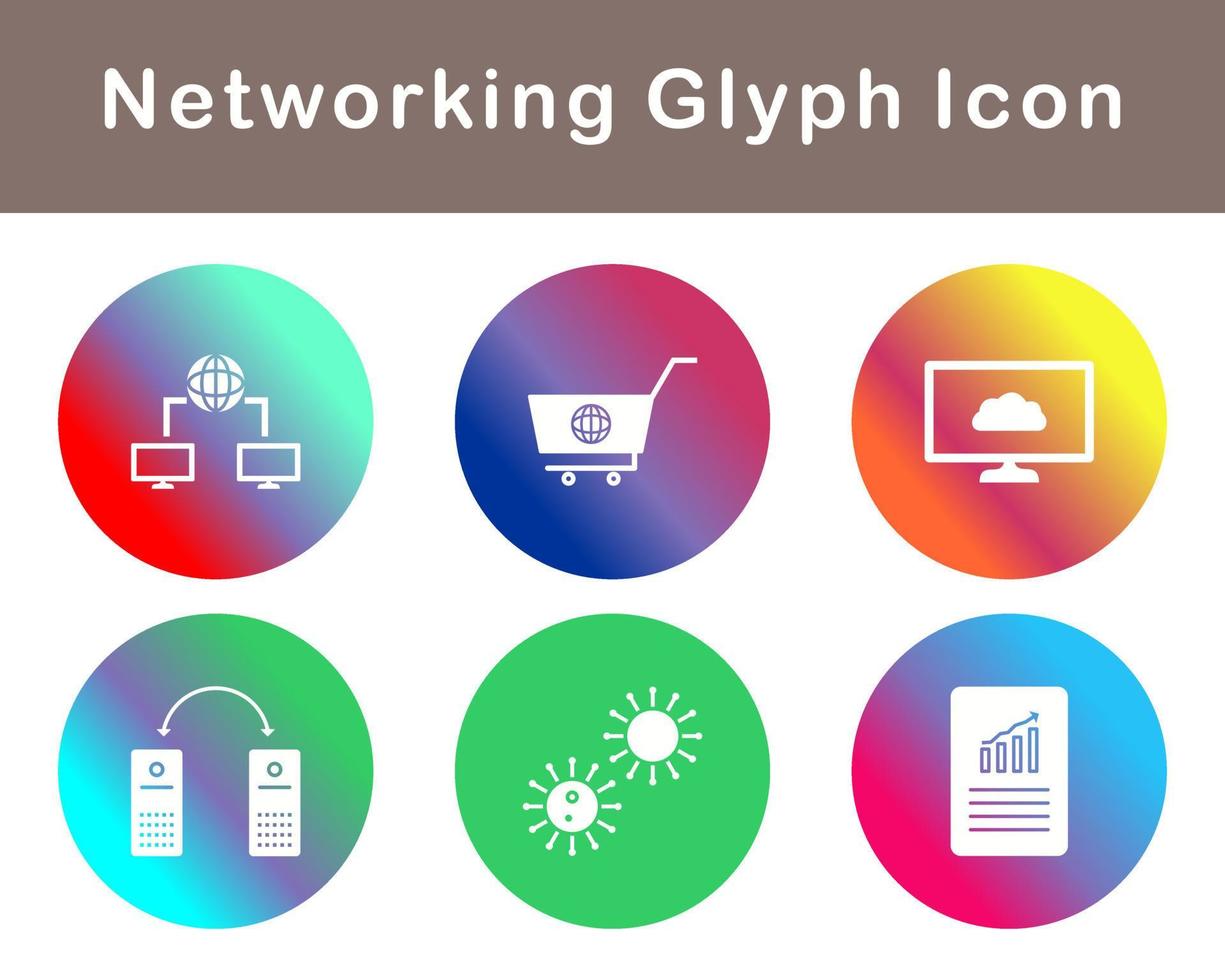 Networking Vector Icon Set