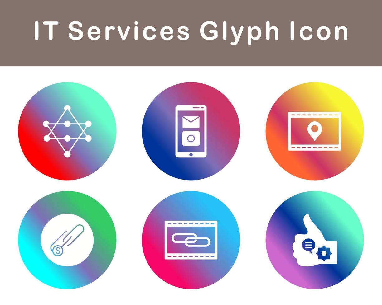 IT Services Vector Icon Set