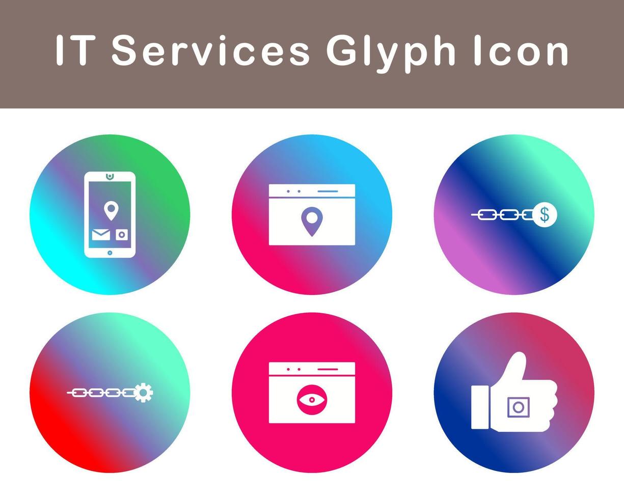 IT Services Vector Icon Set