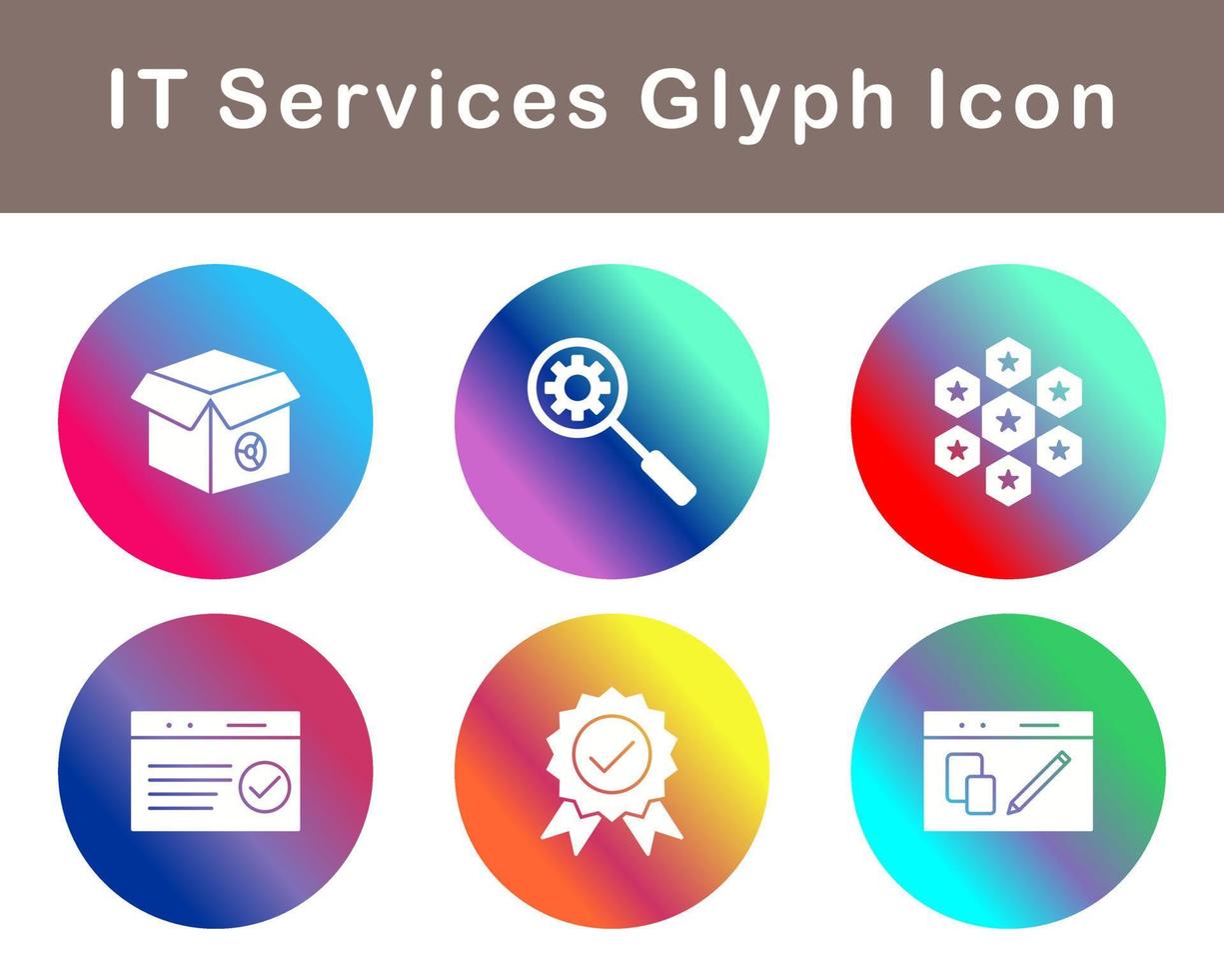 IT Services Vector Icon Set