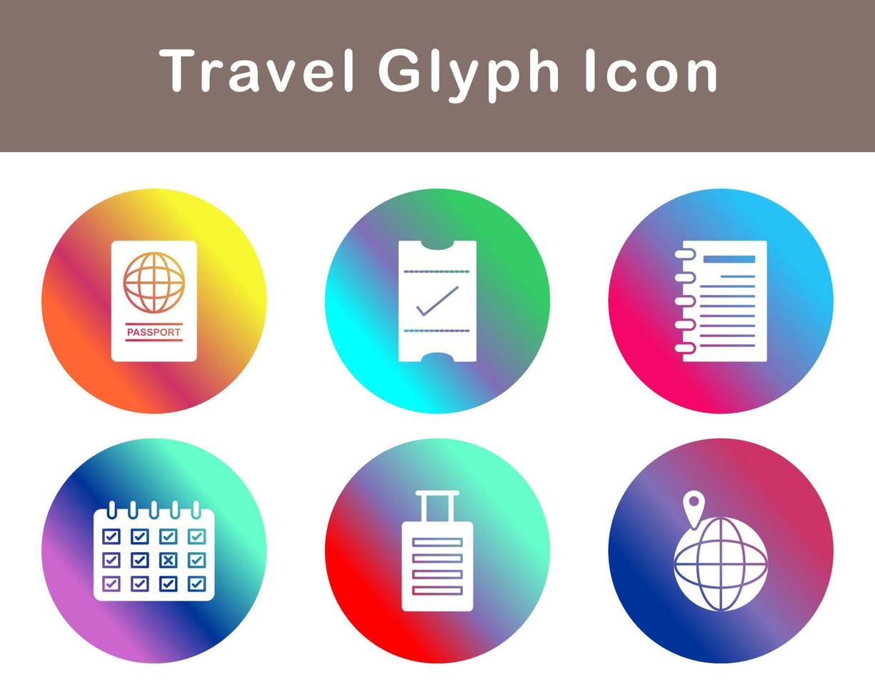 Travel Vector Icon Set