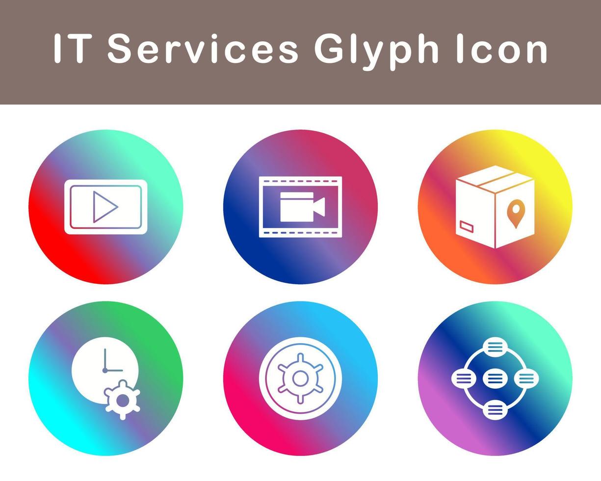 IT Services Vector Icon Set