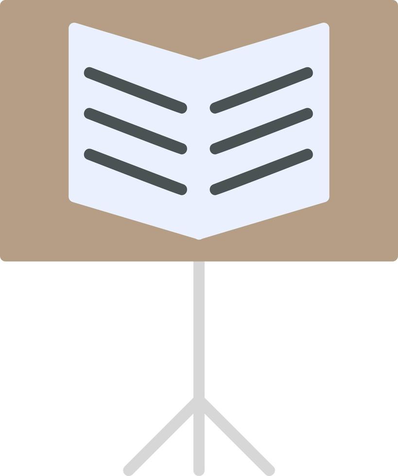 Music Stand Vector Icon