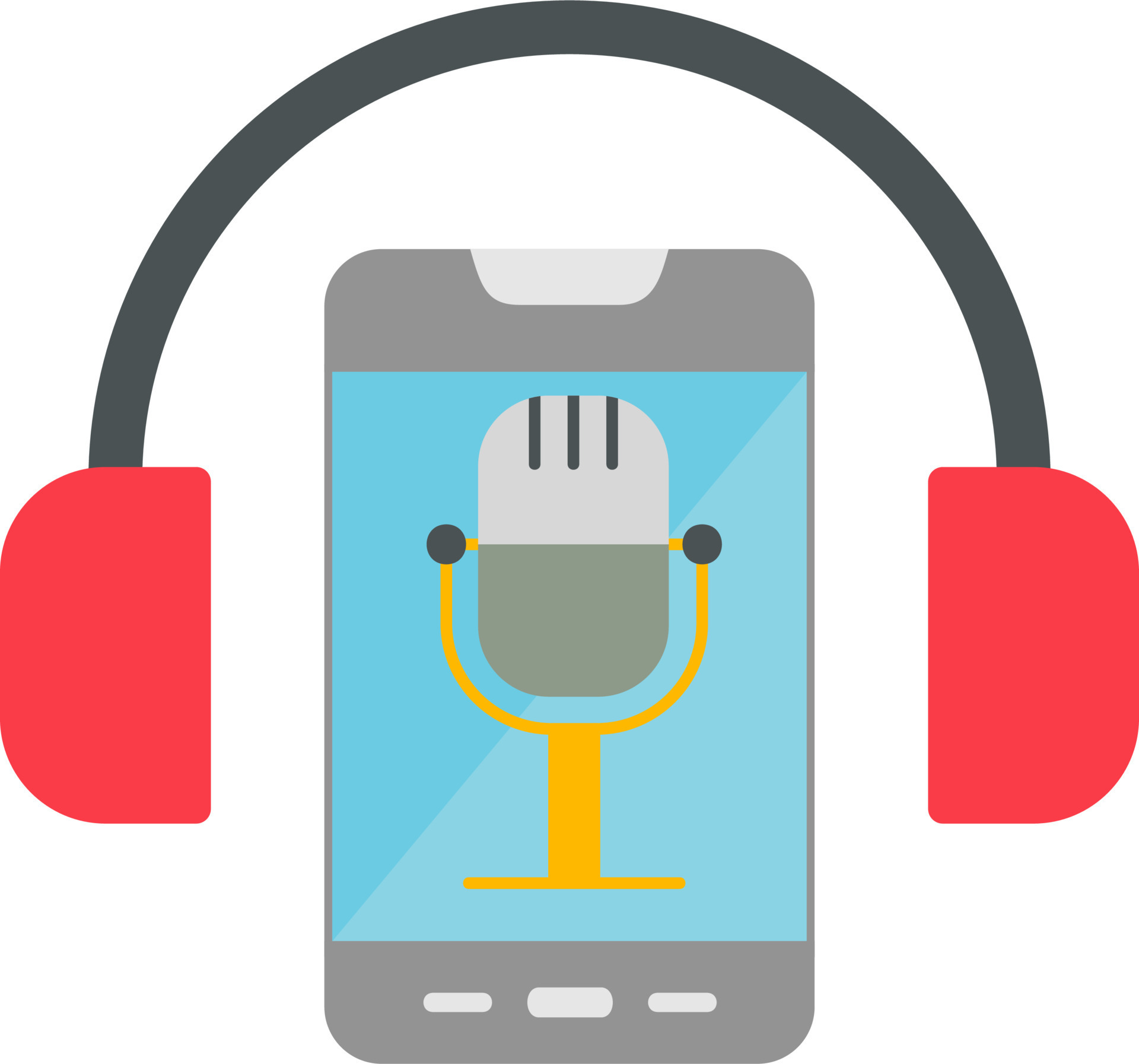 Voice Recorder Vector Icon 20884629 Vector Art at Vecteezy