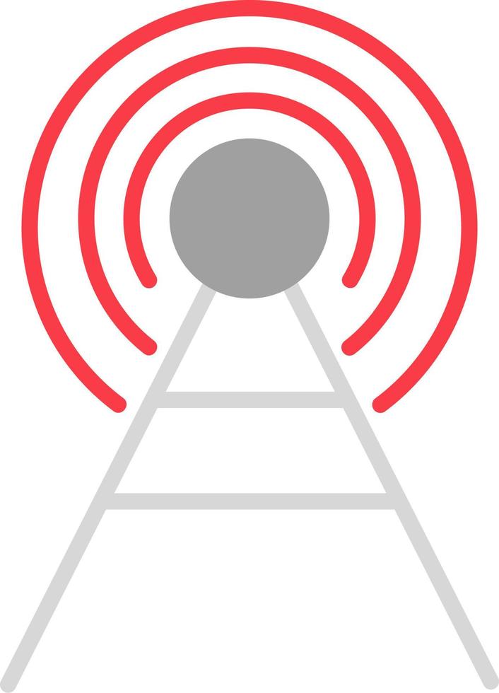 Broadcast Vector Icon