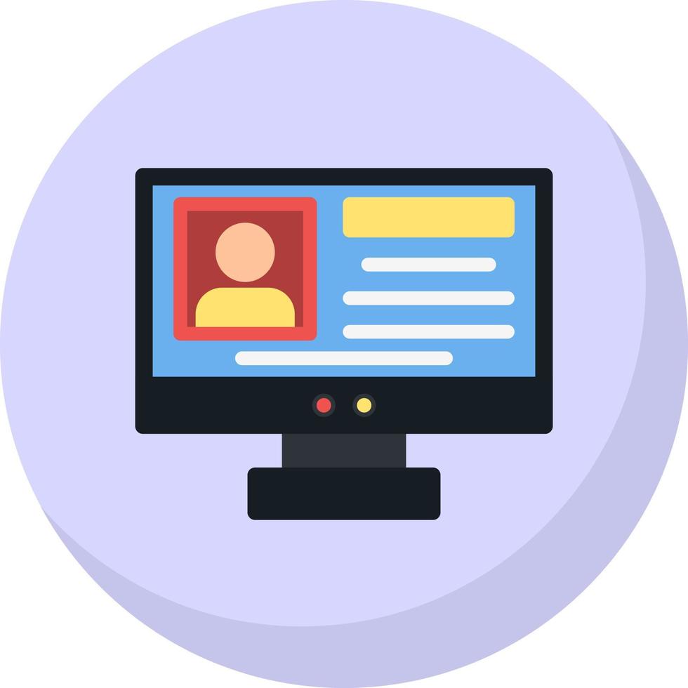 Buyer Persona Vector Icon Design